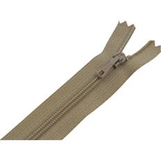 Blixtlås 4mm 18cm Ej Delbar Beige
