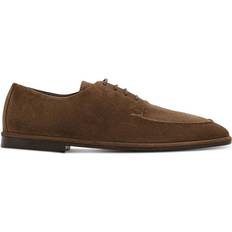 Ferragamo Blader Concrete Derby Dress Shoes - Wide