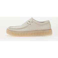 Clarks Men Shoes Clarks Sneakers Originals Torhill Lo - White Leather