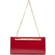 Red - Women Clutches Stuart Weitzman Posh Clutch Bag - Cherry
