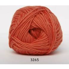 Hjertegarn Garn Hjertegarn Cotton Nr 8 Orange 3265