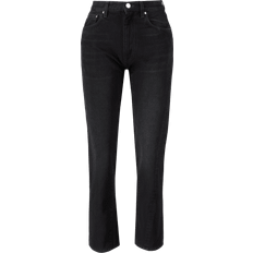 Toteme Kläder Toteme Mid-Rise Cropped Jeans - Black