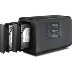 D5 Hybrid HDD NVMe Hölje USB 3.2 Gen 2 10Gbps 5 Fack