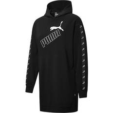 Puma Dresses Puma Amplified Hooded Long Sleeves Dress - Black