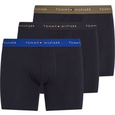 Tommy Hilfiger Men's Underwear Tommy Hilfiger Stretch Cotton Logo Waistband Boxer Briefs - Blue