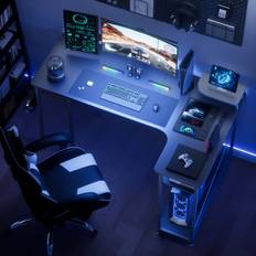 Inbox Zero L-shape Gaming Desk