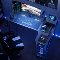 Inbox Zero L-shape Gaming Desk