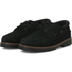 Boat Shoes Jack & Jones Brooklyn Suede Boat Shoes Schwarz