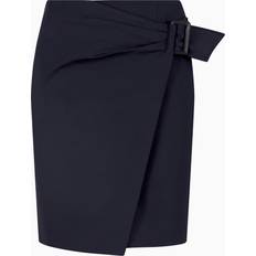 Emporio Armani Skirts Emporio Armani Compact Stretch Cotton Panelled Skirt
