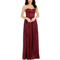 Dress The Population Audrina Plisse Maxi Gown