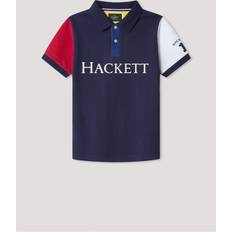 Hackett London Men Clothing Hackett London Heritage Cotton Classic Fiit Polo Shirt - Ink Blue