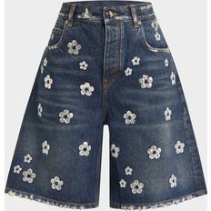 Marc Jacobs Daisy Wide Leg Shorts - Vintage Indigo