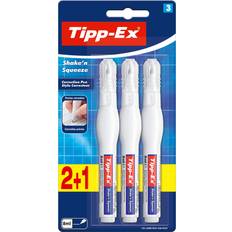 Correction Tape & Fluid Bic Tipp-Ex Shake n Squeeze Correction Pens 8 ml Pack of 3