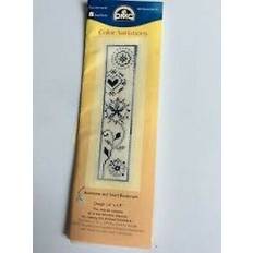 DMC Needlework Kits DMC Anemone And Heart Bookmark Cross Stitch Kit