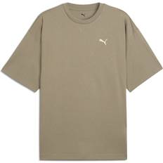 Sammet T-shirts Puma Men's Oversized T-Shirt - Brun
