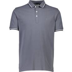 Lindbergh Polotrøjer Lindbergh Contrast Piping Poloshirt - Ink Blue