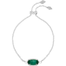 Elaina Link Chain Bracelet for Women, Fashion Jewelry, Rhodium-Plated, London Blue