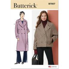 Håndarbeidsmønster Buttericks Butterick 7007 Jakke Og Kåpe Til Dame R5