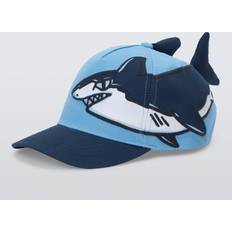 Blue Caps John Lewis Kids' Shark Novelty Baseball Cap - Blue