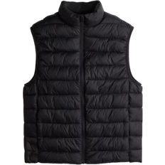 H&M Negro Slim Fit Puffer Gilet