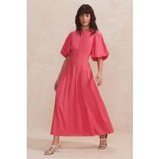 Ro&Zo Pleated Dress - Pink