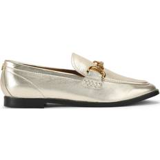 Gold Loafers Kurt Geiger KG Marrisa Leather Loafers - Gold
