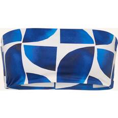 Seafolly Sunray Reversible Tube Bikini Top - Blue