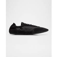 Prada Shoes Prada Collapse Re-Nylon Suede Elasticized Sneakers