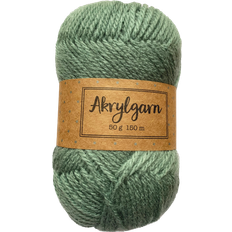Harald Nyborg Garn & Handarbetsmaterial Harald Nyborg Akrylgarn 50 g Grågrön