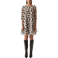 Polka Dots Clothing James Lakeland Polka Dot Dress - Black/Cream