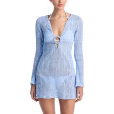 Blue - Women Swimsuit Cover-Ups & Sarong Wraps Peixoto Angie Cover-Up Tunic