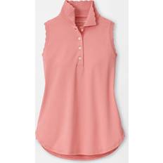 Peter Millar Opal Sleeveless Stretch Jersey Polo - Korall