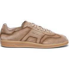 Santoni Vintage Tennis Sneaker Velourskinn - Mocka