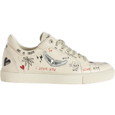Zadig & Voltaire Skor Zadig & Voltaire Fly On Love Tag Silver