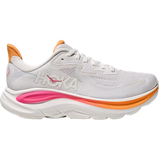 Hoka White - Women Shoes Hoka Clifton 10 W - White/Orange