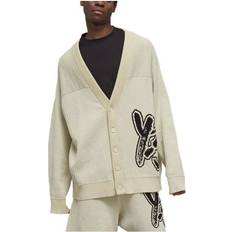 Adidas XS Cardigans adidas Y-3 Logo Knit Cardigan - Off White