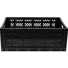 Aykasa Klappbox 60x40x22 cm Maxi Schwarz Staukasten