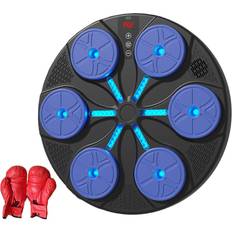 Tomtop Jms Machine De Boxe Musicale Intelligente Avec Gants BT & Quipement D'Entraénement De Mise Au Point De Cible De Boxe Fixé Au Mur Orange