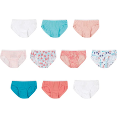 Hanes girls Toddler 10-pack Hipster Assorted