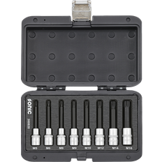 Sonic Hylssats Spline 1/2" M5-M16 Långa 8-Delar Hylsa