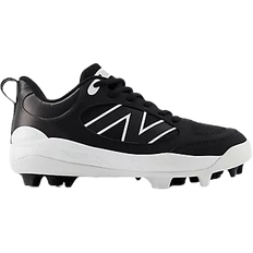 New Balance Girls Baseball Shoes Children's Shoes New Balance Kids' Fresh Foam 3000v7 Rubber Molded Black/White (Size Wide)