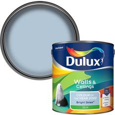 Dulux Blue - Silk Matte Paint Dulux Silk Wall Paint Bright Skies 2.5L