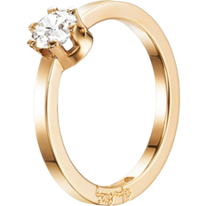 Transparent - Vigselringar Efva Attling Crown Wedding Ring 0.50 ct 17.50 MM HYRA RING: GULD