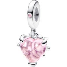 Pandora Charm Moments Pendant ur et Arbre de Vie Rose