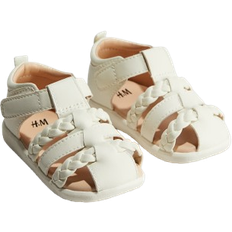 H&M Baby Hvit Sandaler med tynne remmer