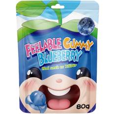 Godteri Syrico Peelable Gummy Blueberry 80g 80g 1pakk