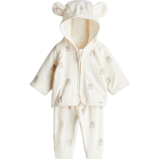 H&M 2-teiliges Fleece-Set - Beige