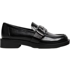 Sorte loafers Stradivarius Sorte Loafers Med Spændedetalje