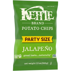Kettle Kettle Brand Potato Chips Party Size Jalapeno 13 oz 369g