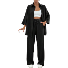 Shein Zweiteiliges Hosen- und Oberteil-Set